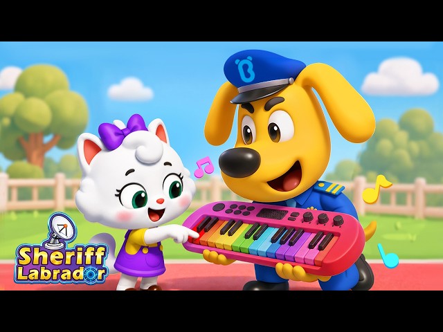 Let's Be Friends | Sharing is Caring | Good Habits | Kids Cartoon | Sheriff Labrador
