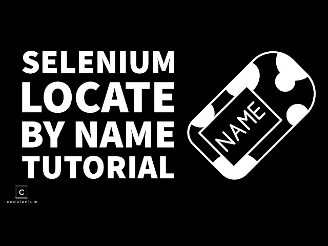 How to Locate Element by Name (Tutorial) | Selenium + Java