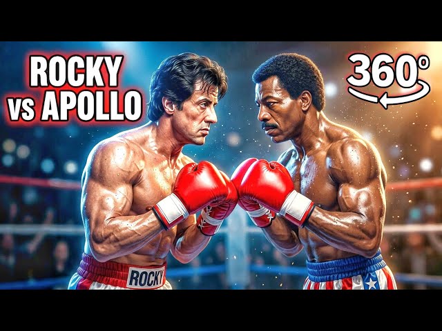 Rocky Balboa vs Apollo Creed in 360° VR! | Big Rumble Boxing Creed Champions Philadelphia