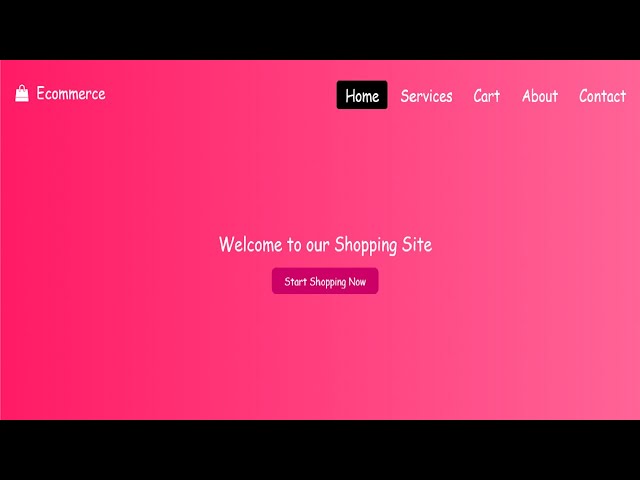 How to create website template using HTML and CSS