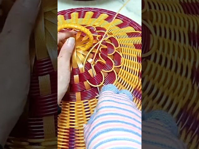 Genius Woven Basket Lid Handle Hack for DIY Crafts