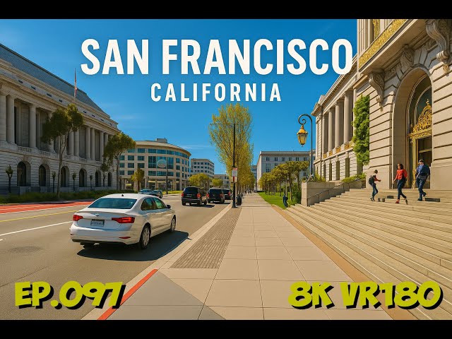 Ep.097 San Francisco California - Farewell To The City By The Bay 8K VR180 3D Travel