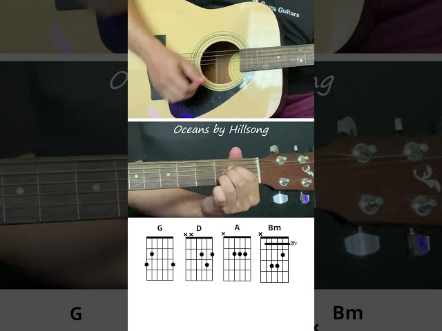 Oceans by Hillsong (Chorus) | 4 Chords Worship Song
