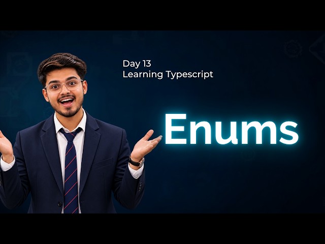 Enums in Typescript #day13 | Typescript for Beginners | Easy to understand logic | Using AI & GFG