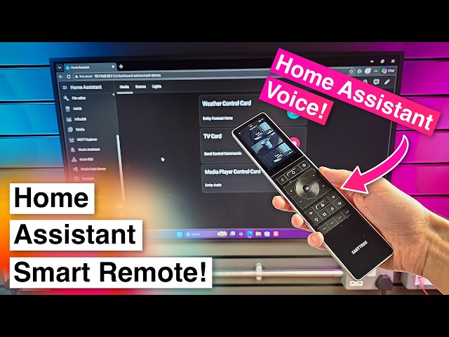 A Smart Remote Built Specifically for Home Assistant (Including Voice Control!) — Sanytron Astrion