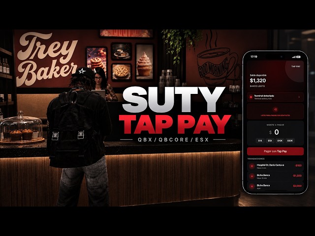 Tap Pay System FiveM Script (QBX/QBCore/ESX) (LB-PHONE)