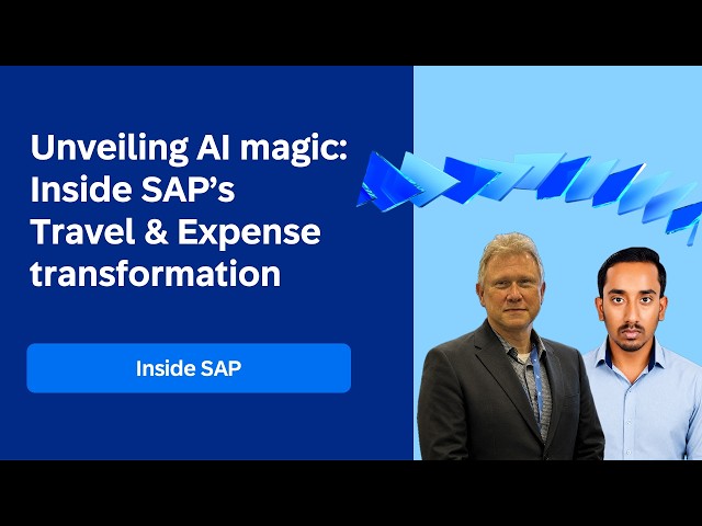 Unveiling AI magic: inside SAP’s Travel & Expense transformation ✨