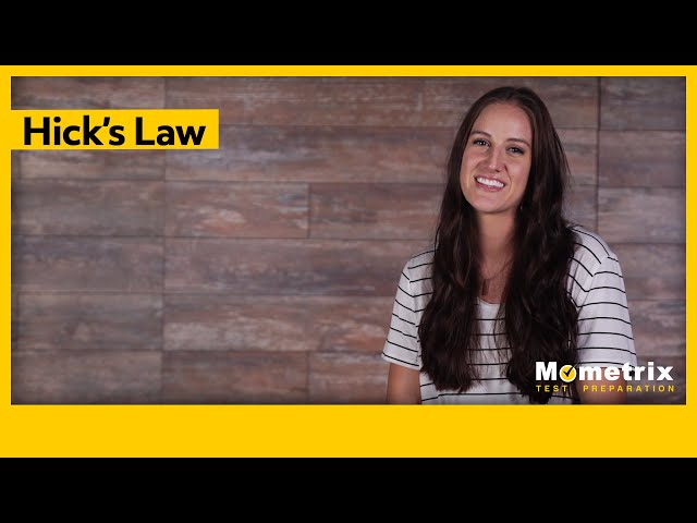 Hick's Law