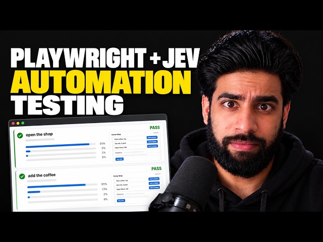 8 - Playwright and Jev for Automation Testing