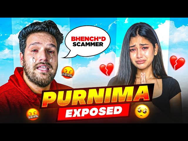Bin Zaid Finally EXPOSED Purnima Gaming !!🤬💔 Crying On Live 🥺 @binzaidfreefire