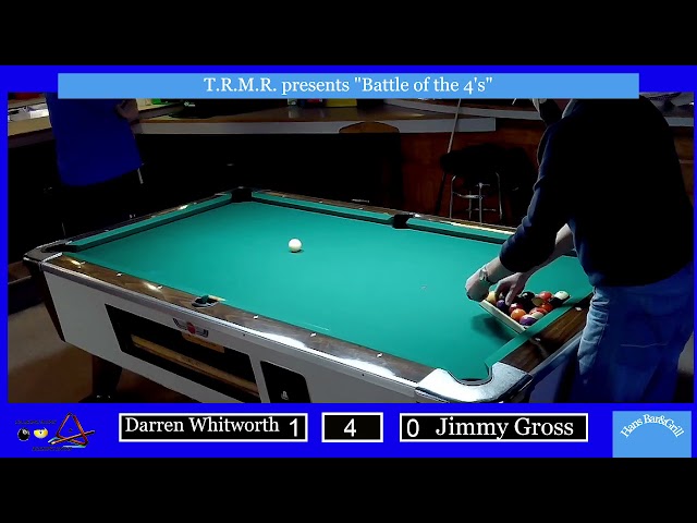 Battle of the 4's Jimmy Gross vs Darren Whitworth