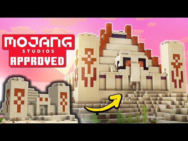Updating Minecraft's Desert Temples The MOJANG Way