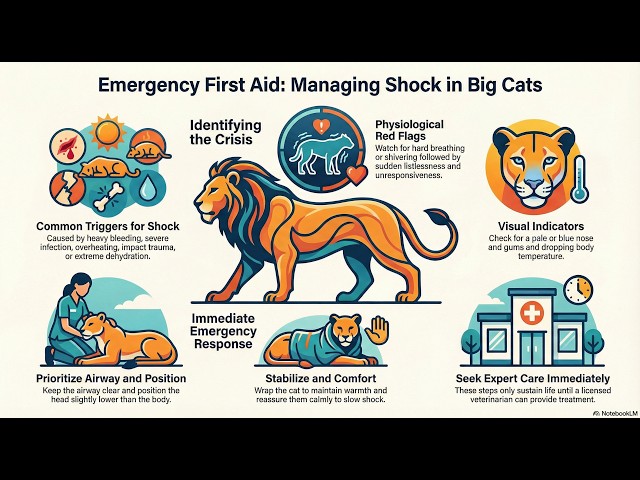 Shock in Big Cats