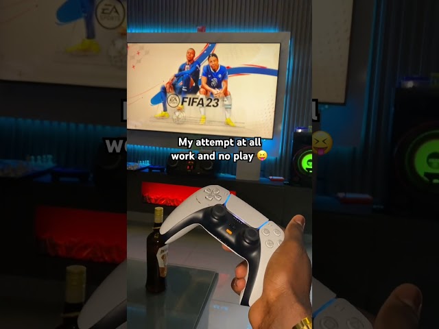 All work and no play… 🤪