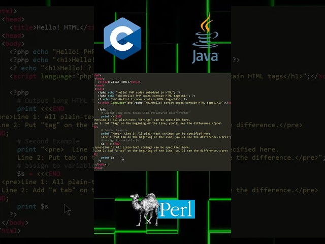 The strange (yet functional) syntax of PHP #programming #php