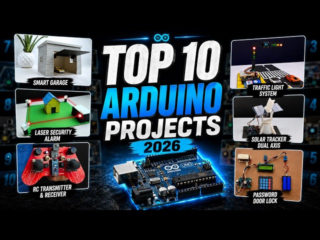 Top 10 Arduino Projects 2026 | Arduino projects for beginners | Arduino project