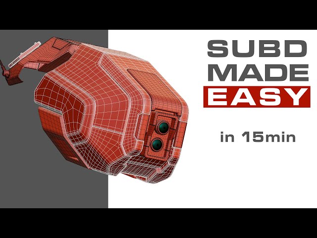 Blender Subd Modeling For Hard Surface Tutorial