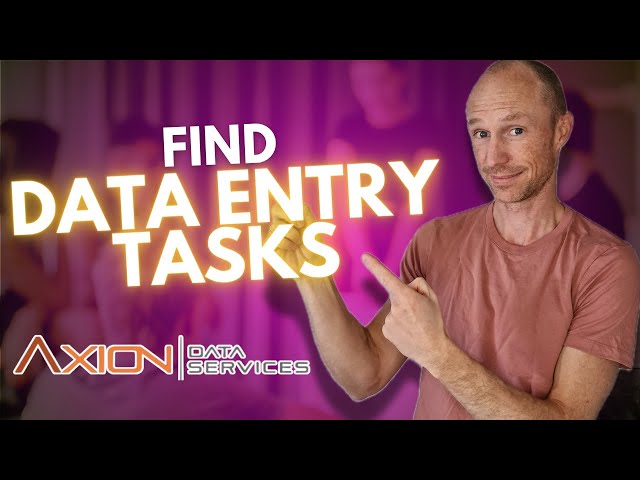 Axion Data Entry Services Review - Can You Find Data Entry Tasks? (And Is It Worth It?)
