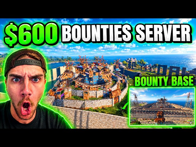 We CONTROLLED Rust’s Most Competitive Server for $600 Bounties - Rust Console