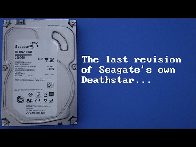 HDD Sounds: Seagate Desktop HDD ST3000DM001-1ER166