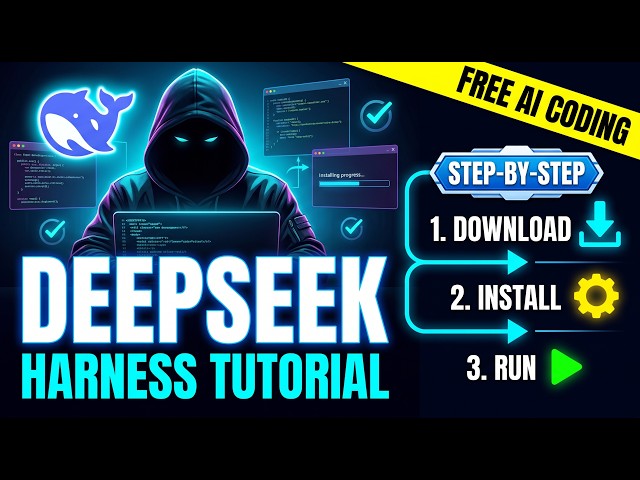 DeepSeek Harness Tutorial: Set Up a Free AI Coding Assistant Step-by-Step