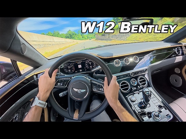 2024 Bentley Continental GT Speed - The Final W12 Twin Turbo (POV Binaural Audio)