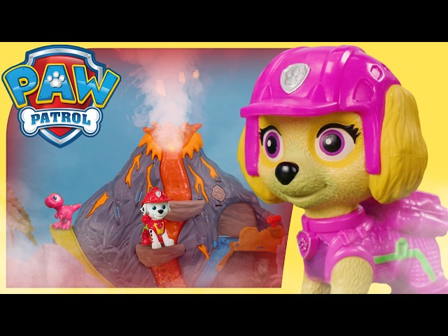 Volcano Pollution Solution | PAW Patrol | Toy Play for Kids