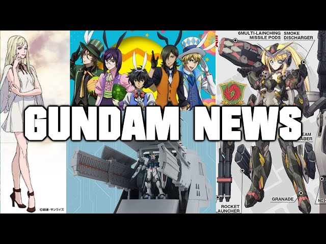 Kamille & Gigi Figures, Archangel Catapult, Gundam Game News, New Gundam Girl & More [Gundam News]