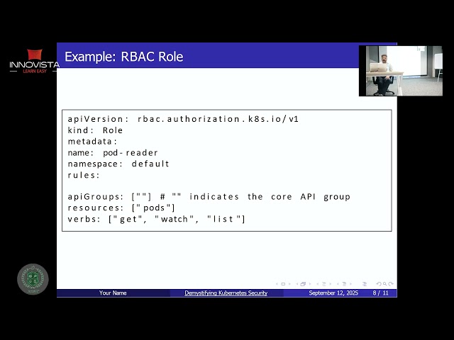 Kubernetes Security | Securing Containerized Applications