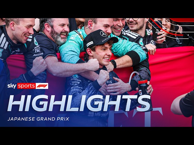 Kimi Antonelli takes world championship lead! | Japanese Grand Prix extended highlights | F1 2026