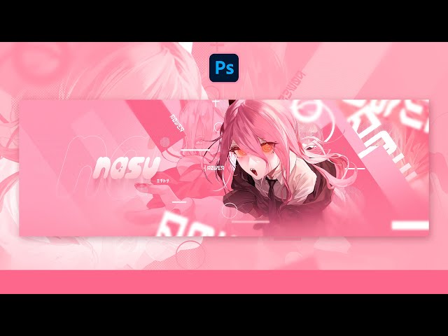 PS Tutorial: Creating a simple anime banner design