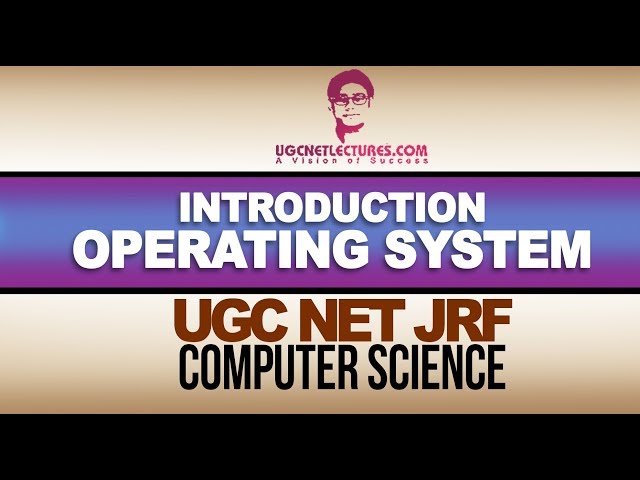01 Introduction to Operating System | UGC Net Computer Science | NTA UGC Net JRF CSE | Himanshu Sir