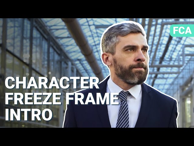 Character Freeze Frame Intro | Filmora Creator Academy