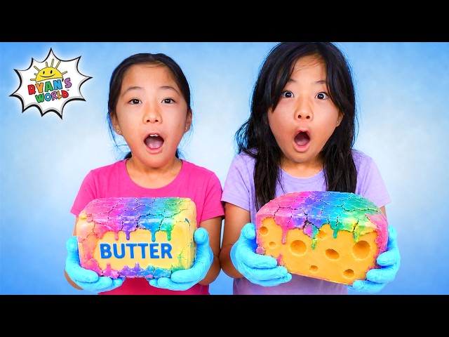 Emma & Kate CRACK Mystery Wax Squishies! What’s Inside?! 😱