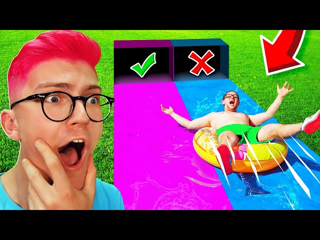 DON'T SLIDE into the WRONG MYSTERY HOLE