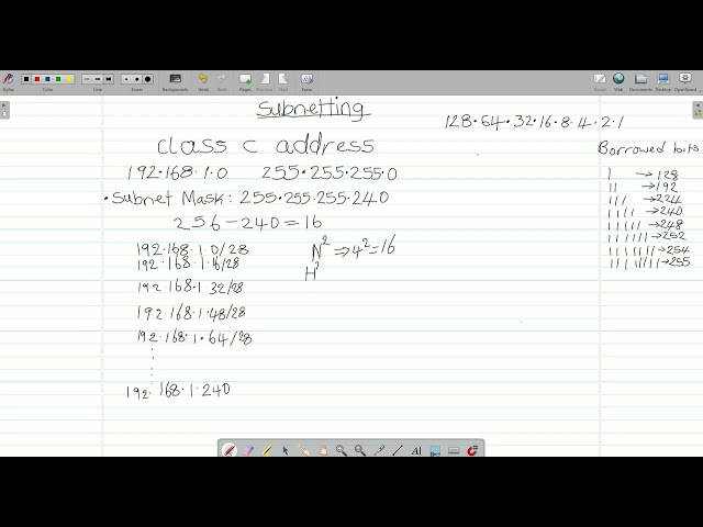 Mastering Subnetting for Class C IPs with a Detailed Tutorial