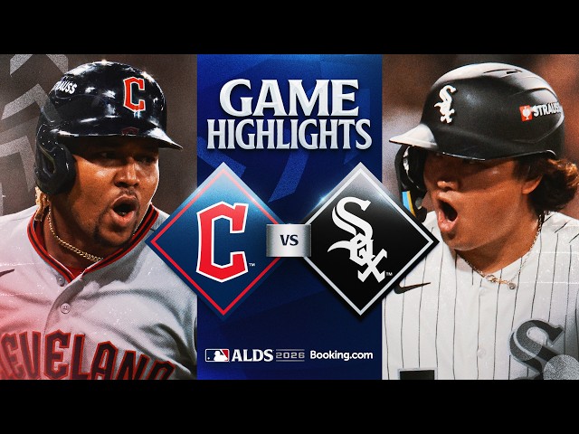 GUARDIANS vs. WHITE SOX: ALDS Full Game 4 Highlights (October 8) | 2026 MLB Postseason 村上 宗隆