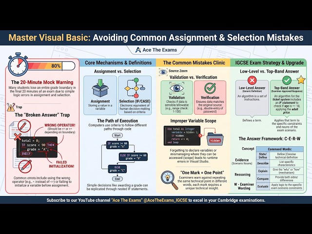 Stop Losing Marks on Assignment in Visual Basic Common #Mistakes
