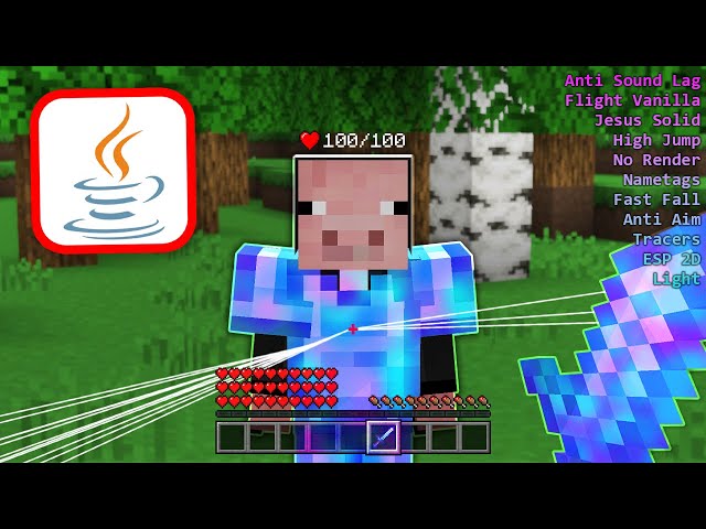 I tried Minecraft JAVA hacked clients and they ACTUALLY WORKED! (BlocksMC)