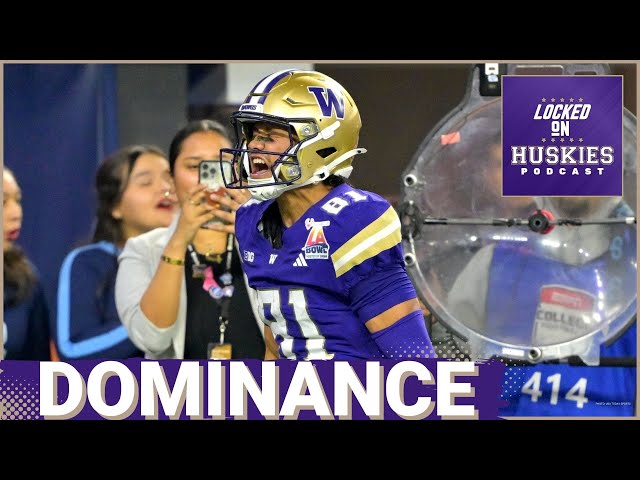 REACTION: Washington Huskies End Year With DOMINANT Victory In LA Bowl | What's NEXT For Jedd Fisch?