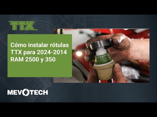 How to Install TTX Ball Joints for 2024-2014 RAM 2500 3500