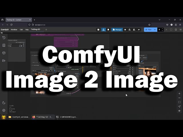 ComfyUI Image to Image - SD1.5 SDXL Workflow