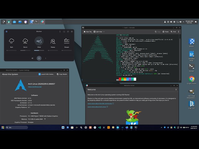 ARCH and KDE 6 - How to install KDE 6 via ARCH LINUX - X410 - Windows 11 - WSL - YouTube - 2026