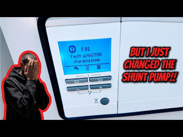 Brand New Shunt Pump & STILL Faulting?! Vaillant 938 Friday Nightmare