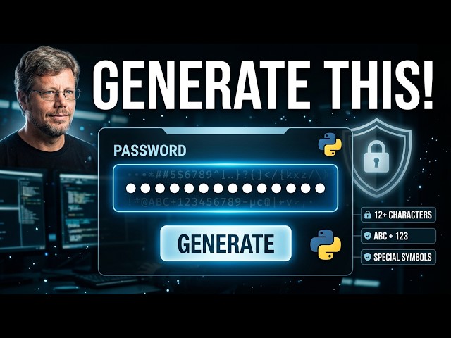 18. Mini Project — Password Generator