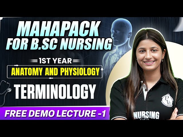 Anatomy & Physiology Terminology | Demo Class 1 | B.Sc. Nursing Prep #bscnursing #bscnursing1styear