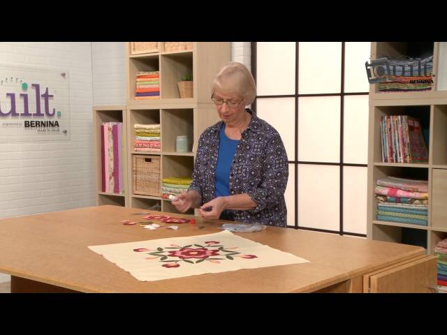 Freezer Paper Appliqué Shapes Tip