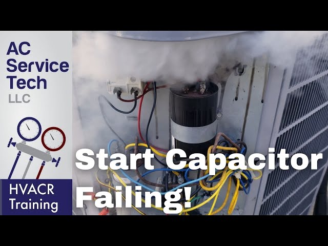The Main Reason Why Start Capacitors Fail in HVAC Units! This Cap Blows Out!
