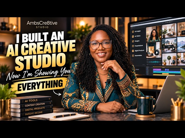 I Built an AI Creative Studio, Now I’m Showing You Everything