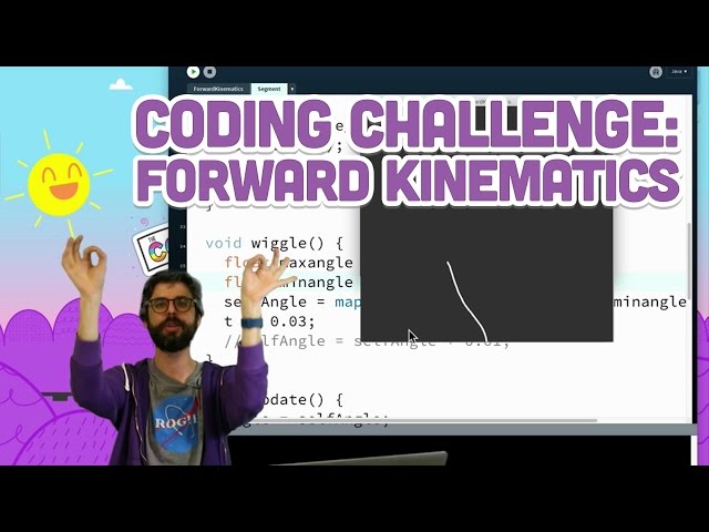 Coding Challenge #64.1: Forward Kinematics